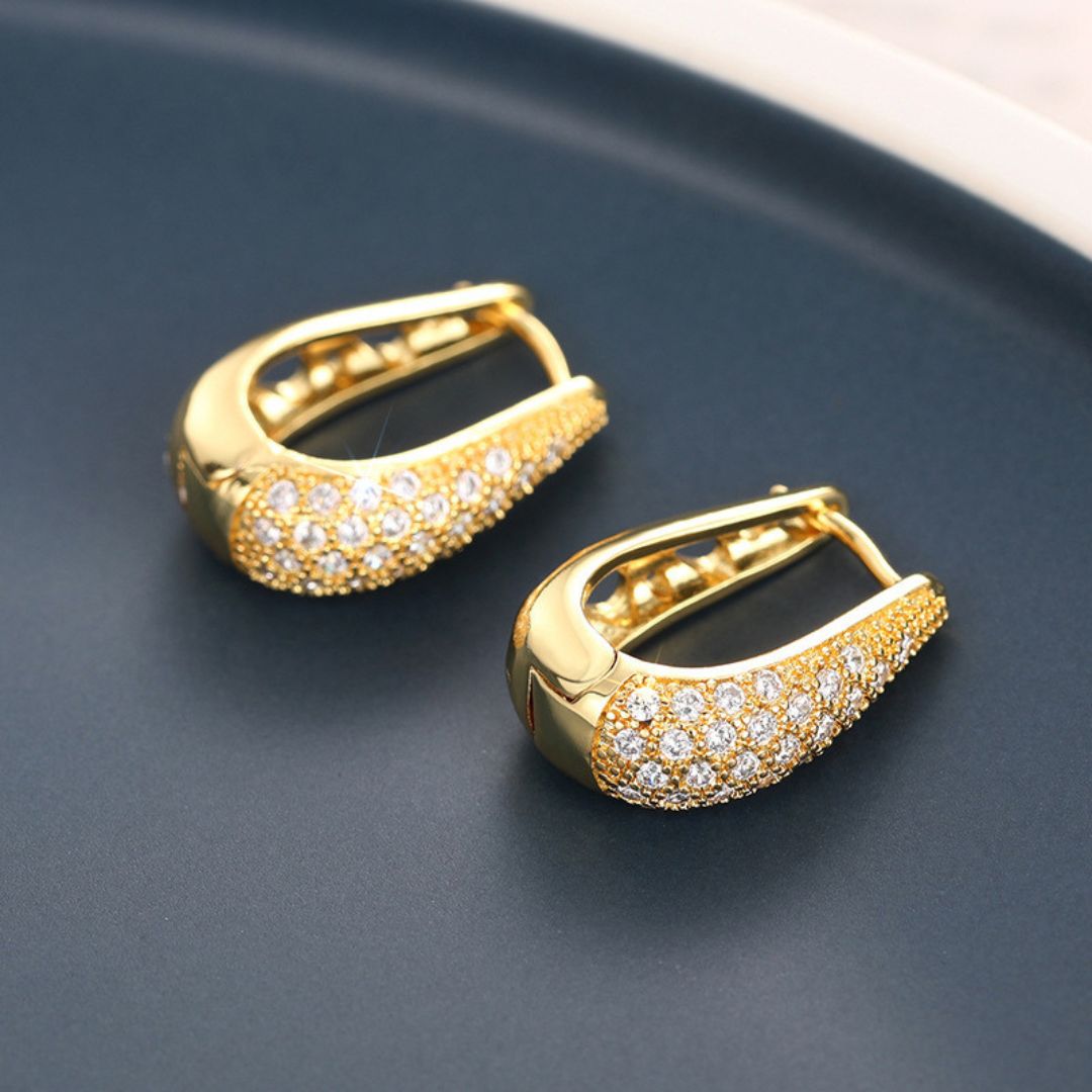 Chic Radiance Huggies Earring