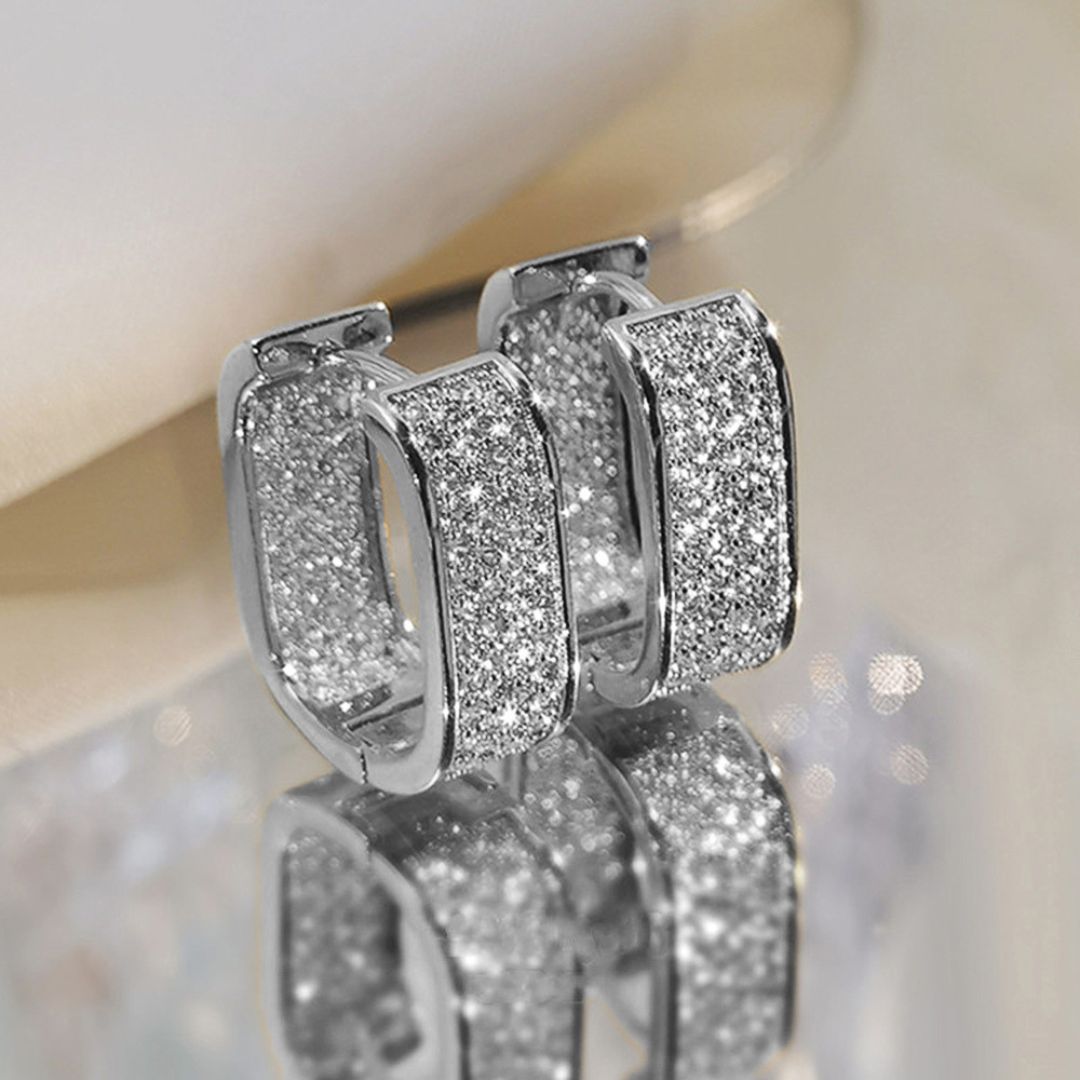Opulent Shine Hoops Earring