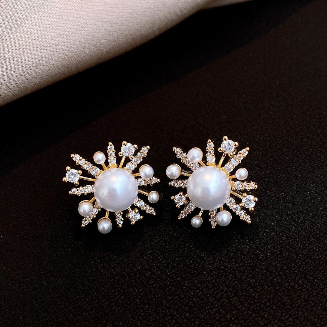Ethereal Radiance Sunbursts Earring