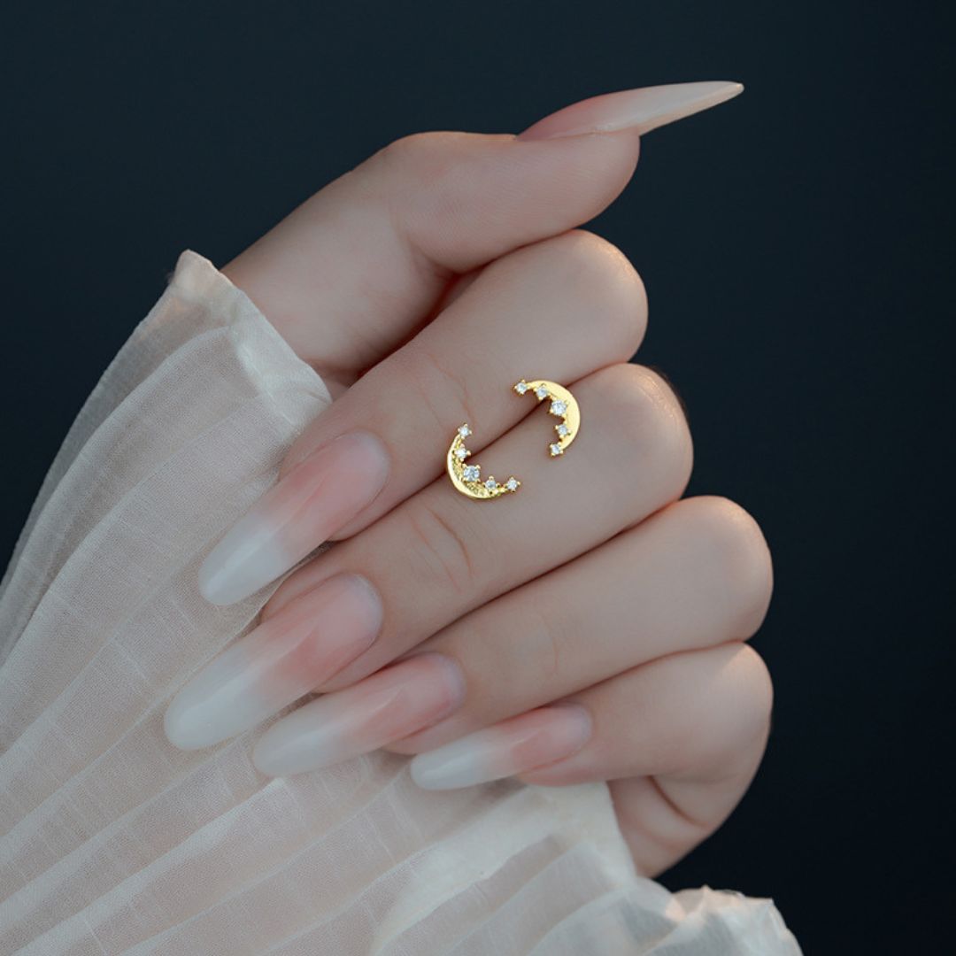 Crescent Moon Earring