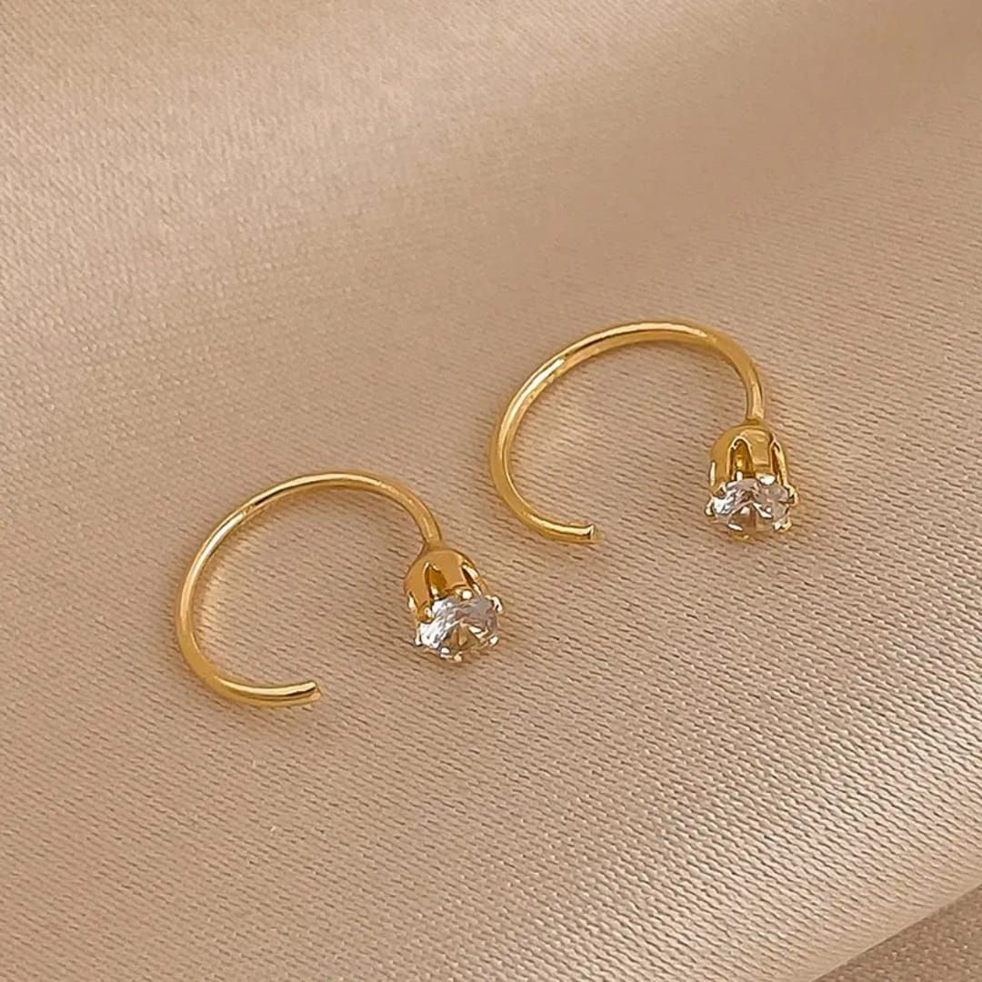 Glow Drop Loops Earring