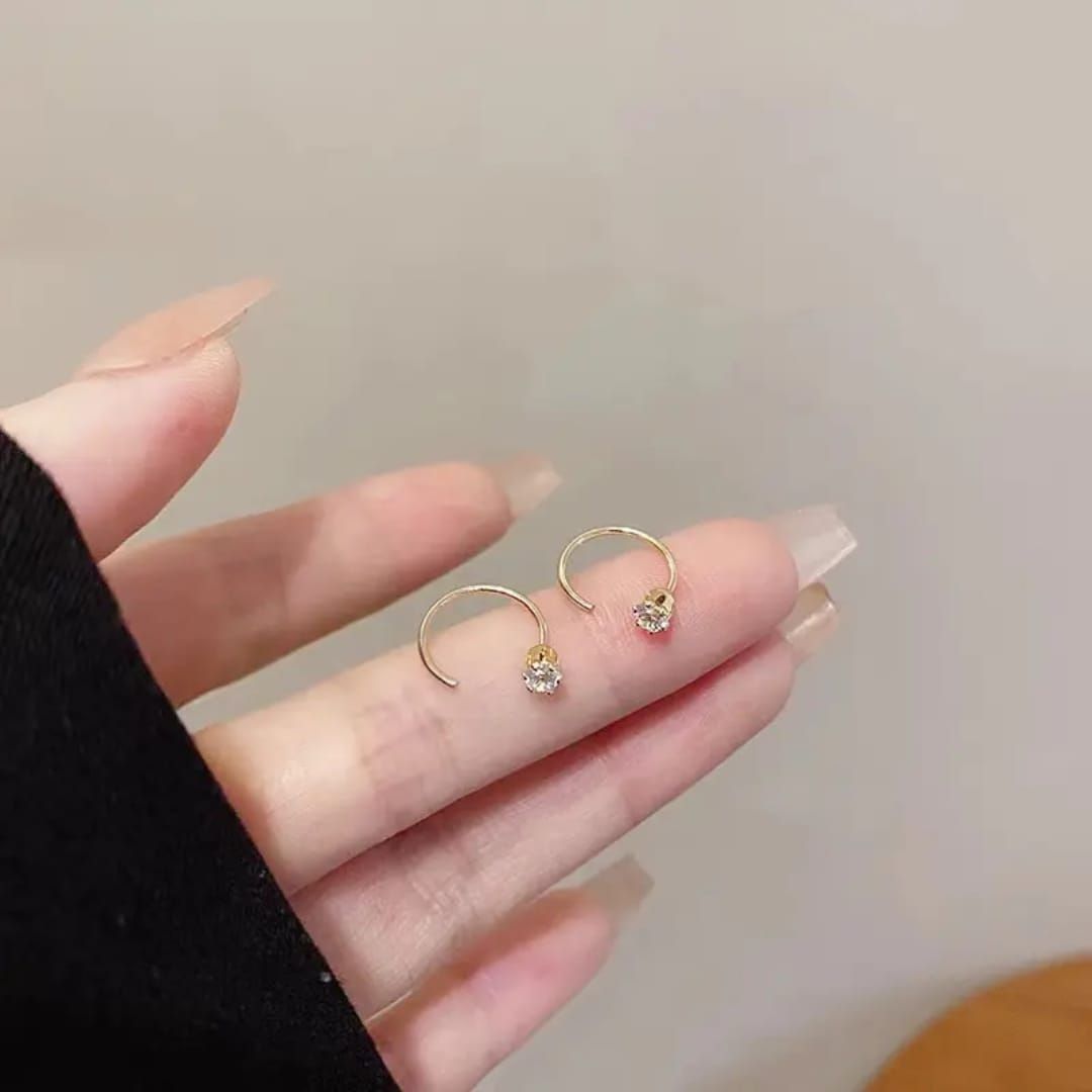 Glow Drop Loops Earring