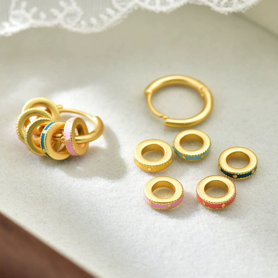 Charmed Circle Hoops Earring