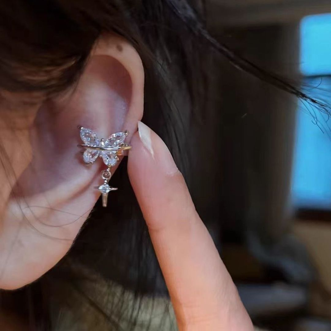 Starlight Butterfly EarCuff Earring (Both)