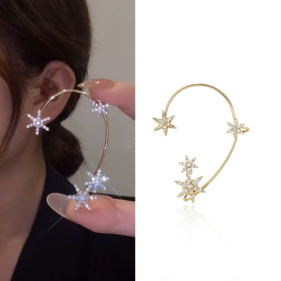 Celestial Star Earcuff Earring (single ear)