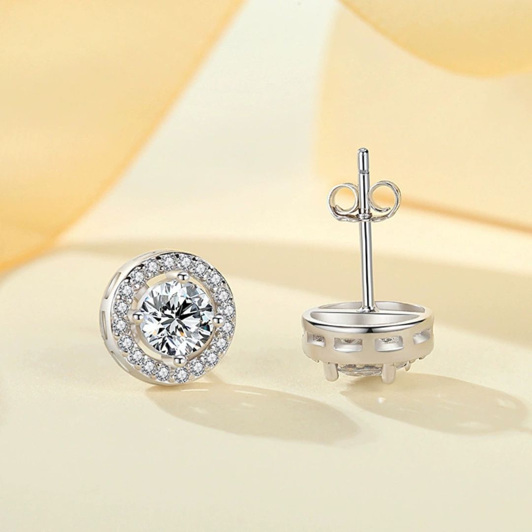 Celestial Stone Stud Earring