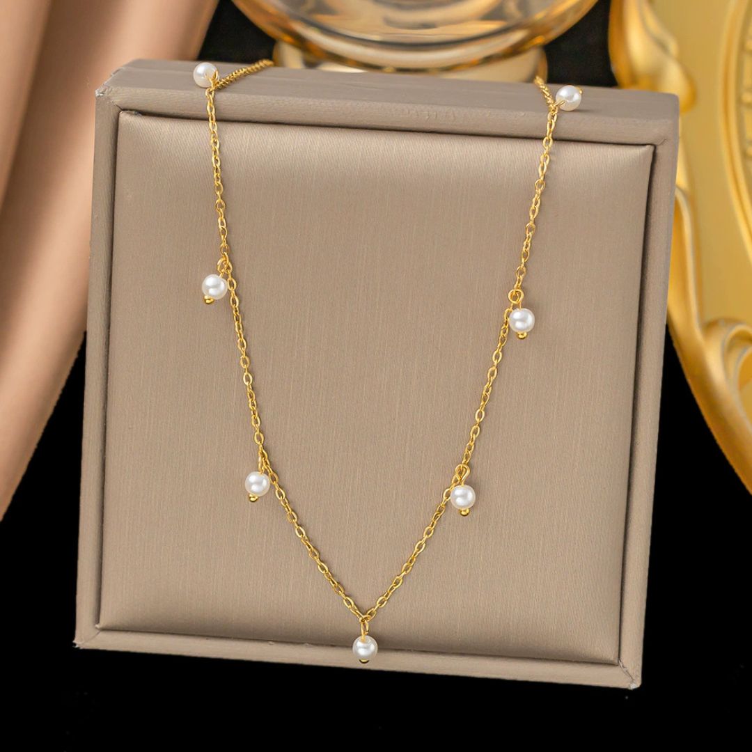Timeless Glow Pearl Necklace