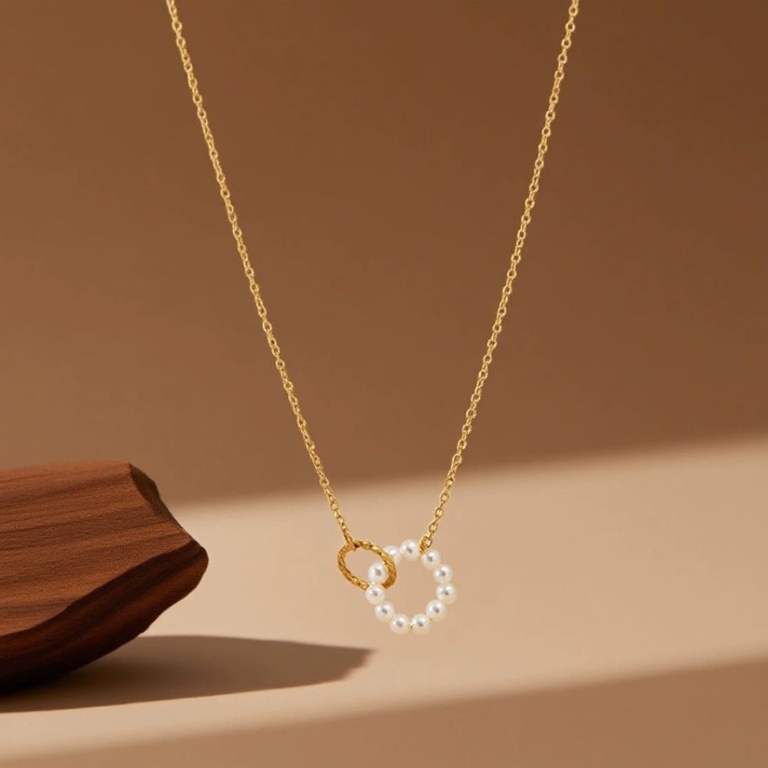 Eternal Bond Pearl Necklace