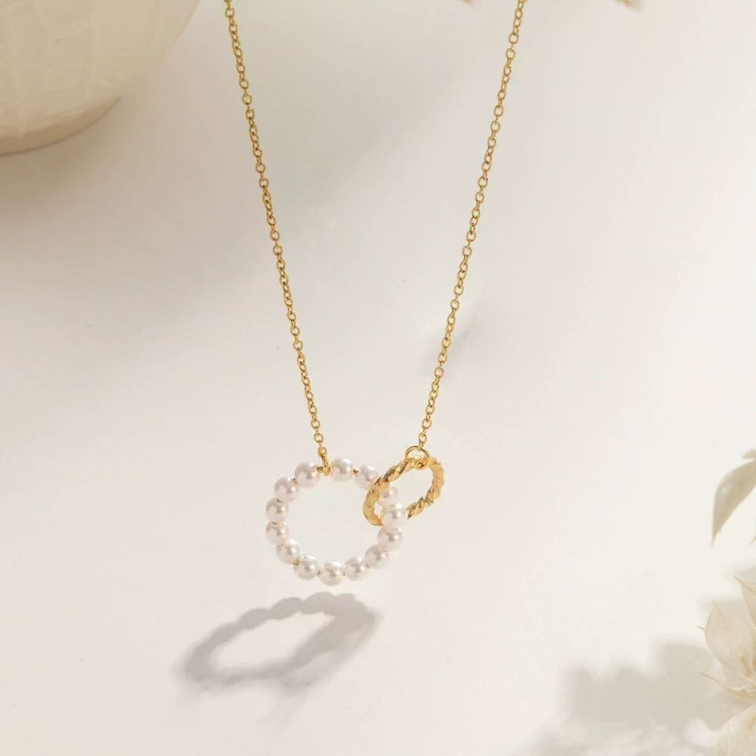 Eternal Bond Pearl Necklace