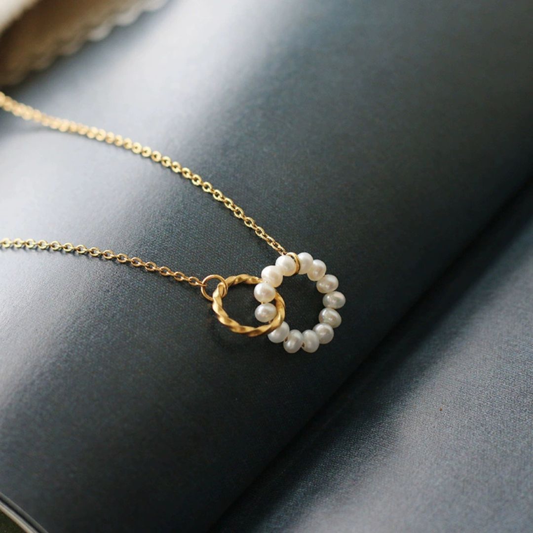 Eternal Bond Pearl Necklace
