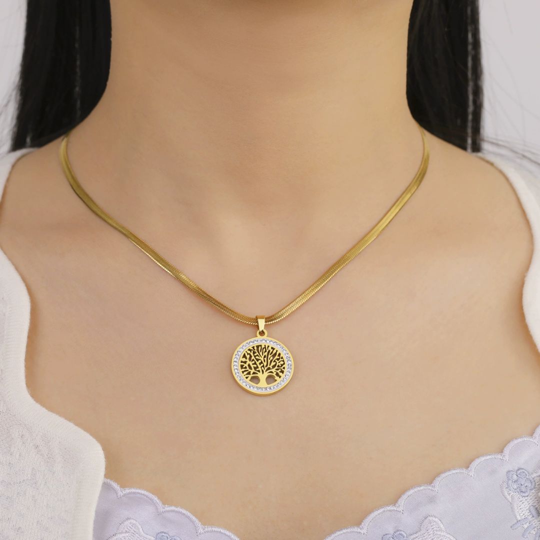 Golden Arbor Necklace