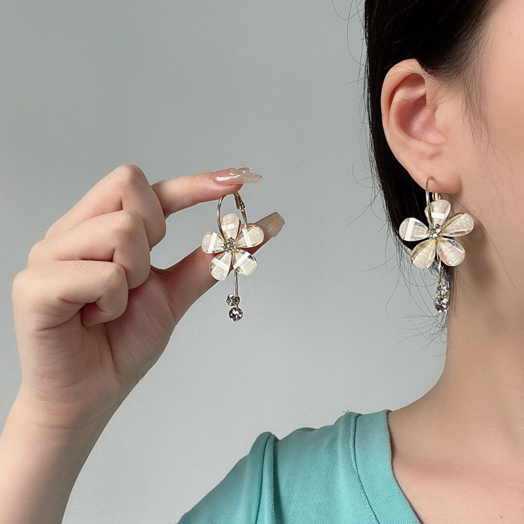 Celestial Babe Daisy Hoops Earring