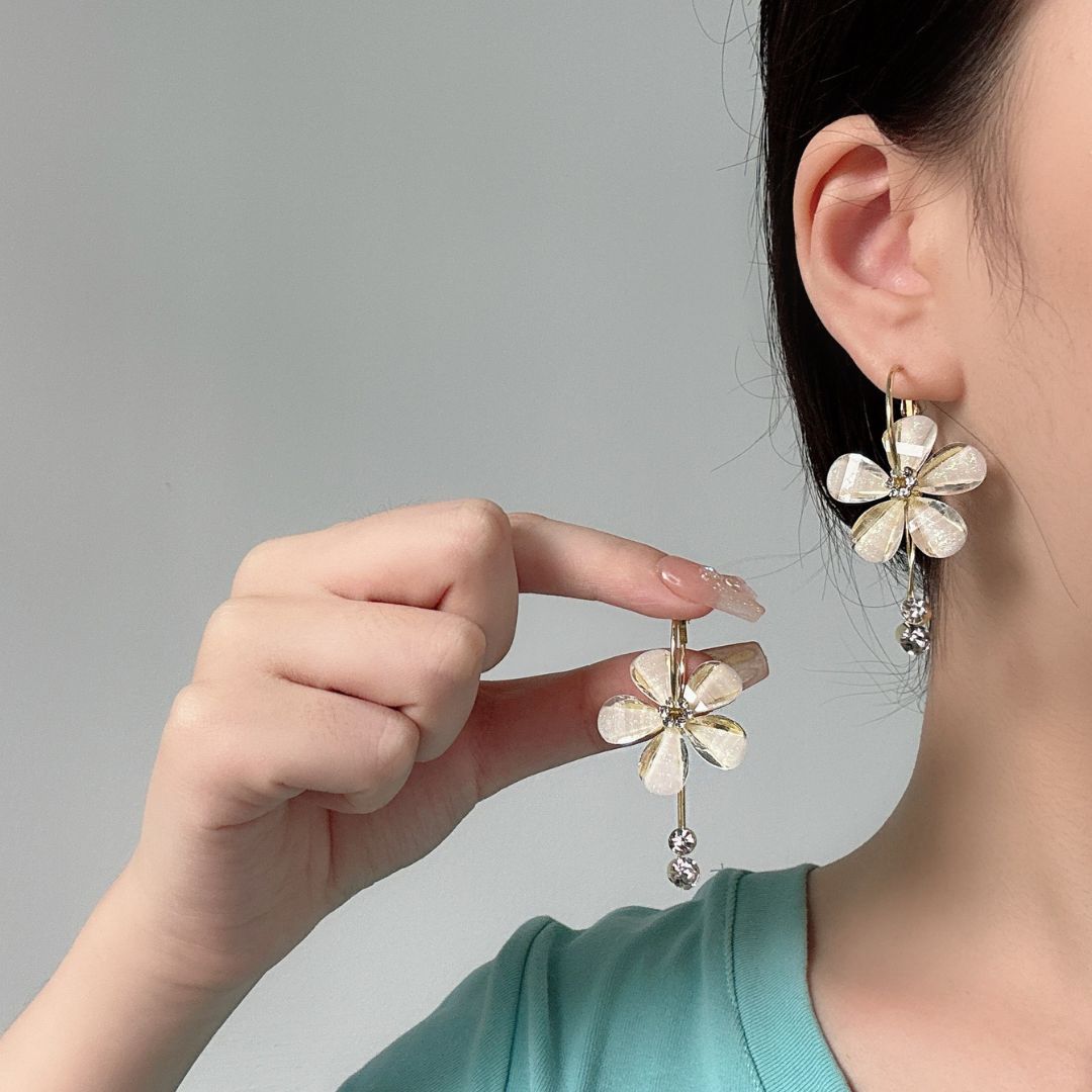 Celestial Babe Daisy Hoops Earring
