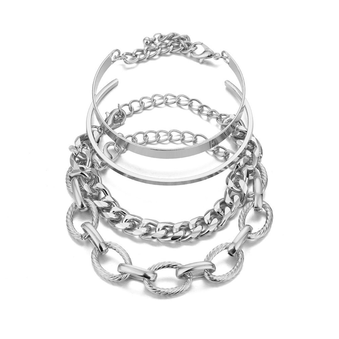 Sleek Stack Bracelet Set
