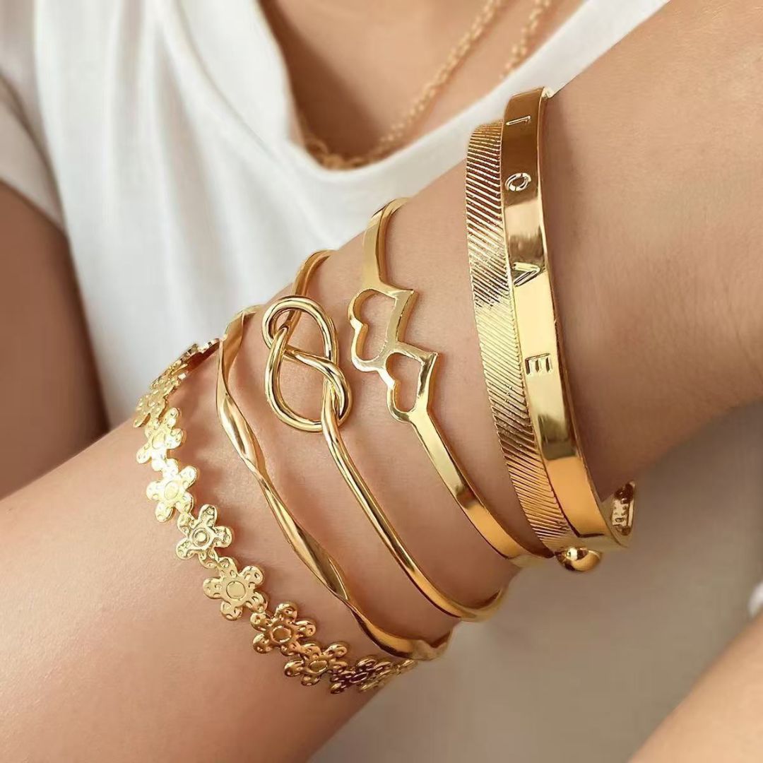 Timeless Links Stack Bracelet