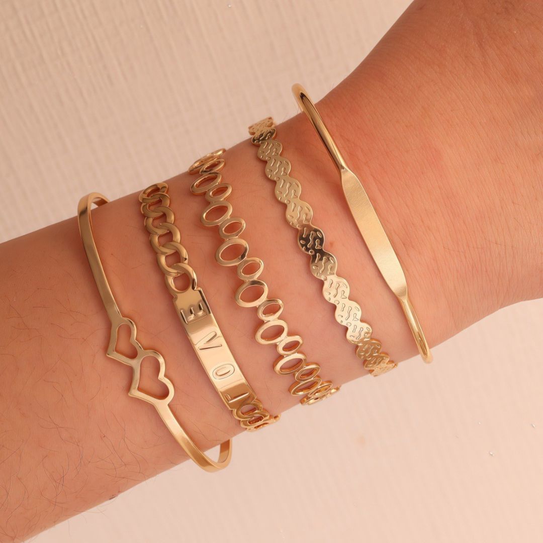 Timeless Links Stack Bracelet