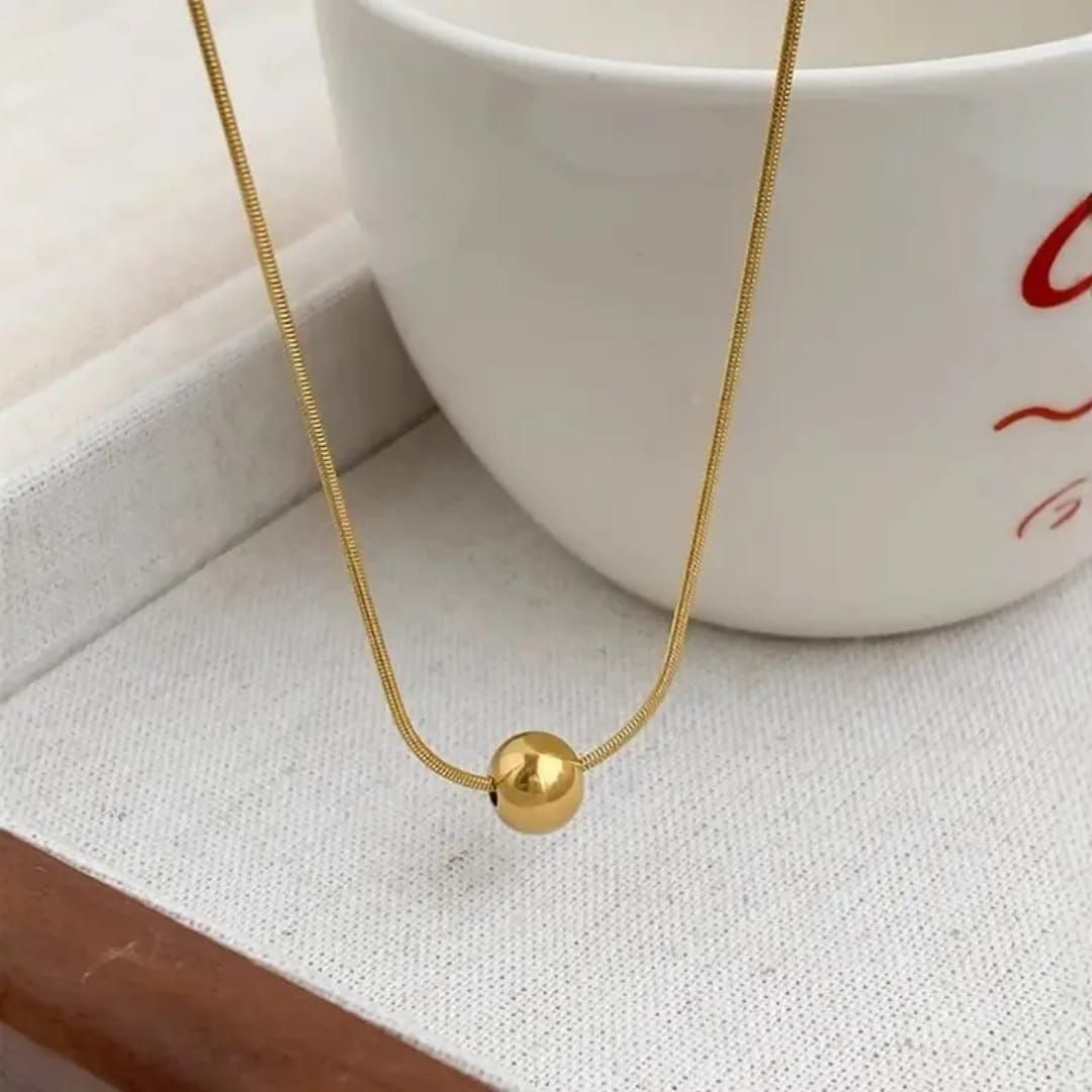 Golden Hour Ball Necklace Set