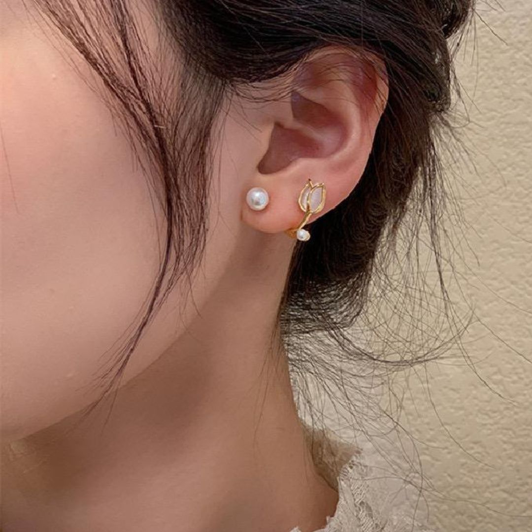 Tulip Stud Earring