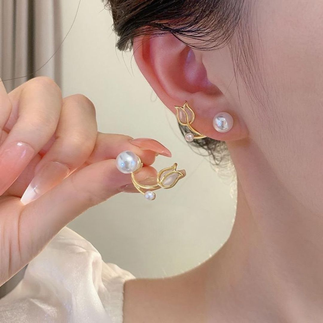 Tulip Stud Earring