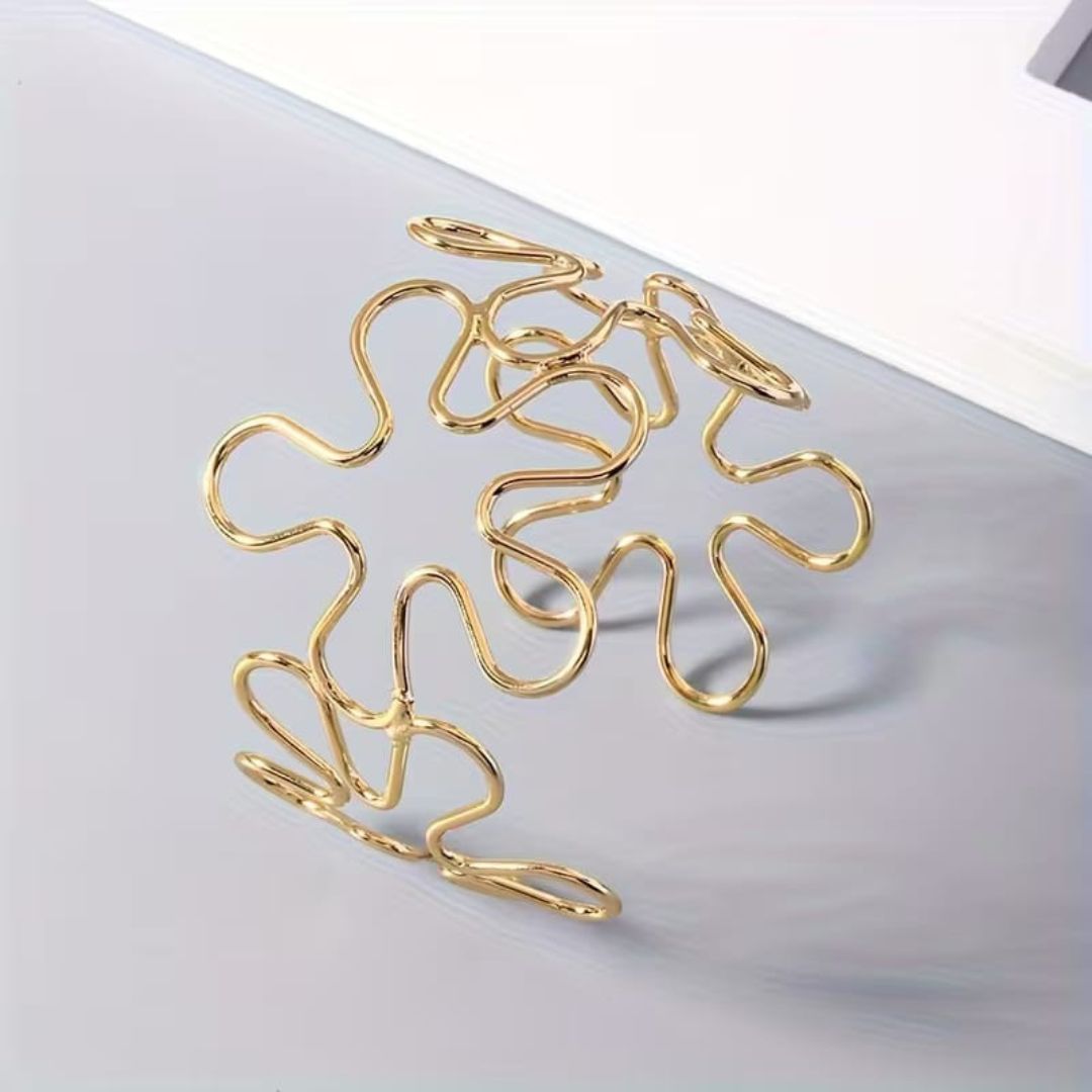 Bohemian Golden Arm Cuff