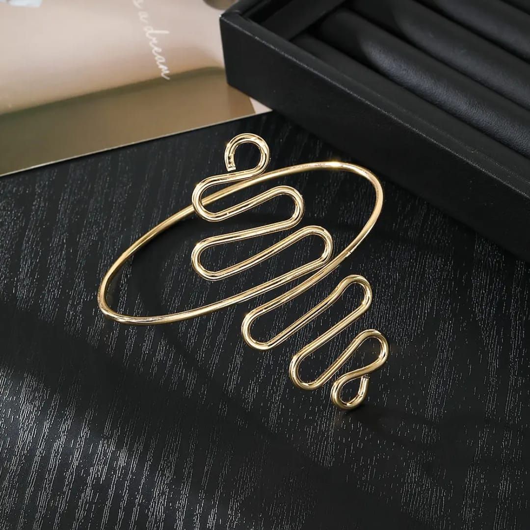 Golden Glissando Arm Cuff
