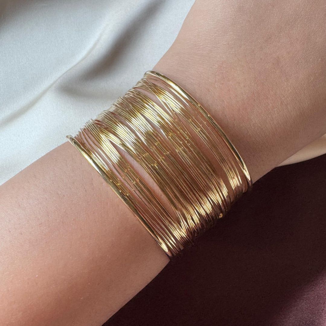 Aurelia Coil Cuff Bracelet