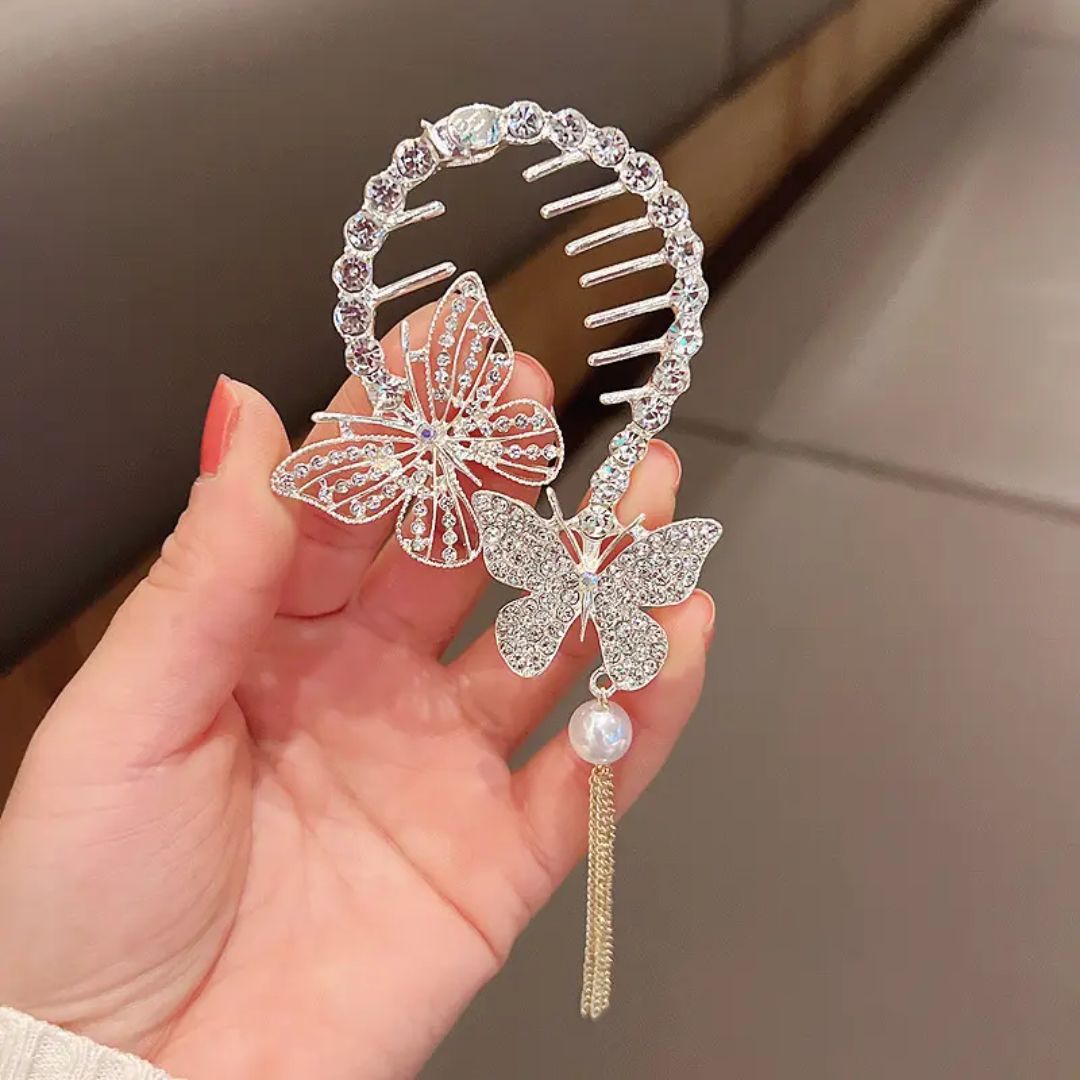 Glamour Butterfly Hair Claw