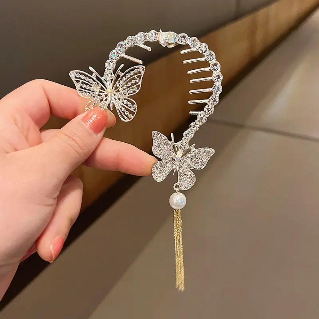 Glamour Butterfly Hair Claw