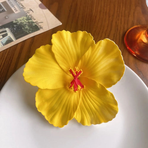 Hibiscus Flower Hair Clip