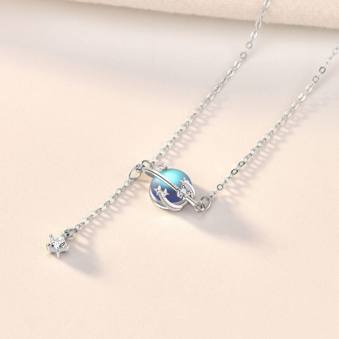 Moon Orbit Chain Bracelet