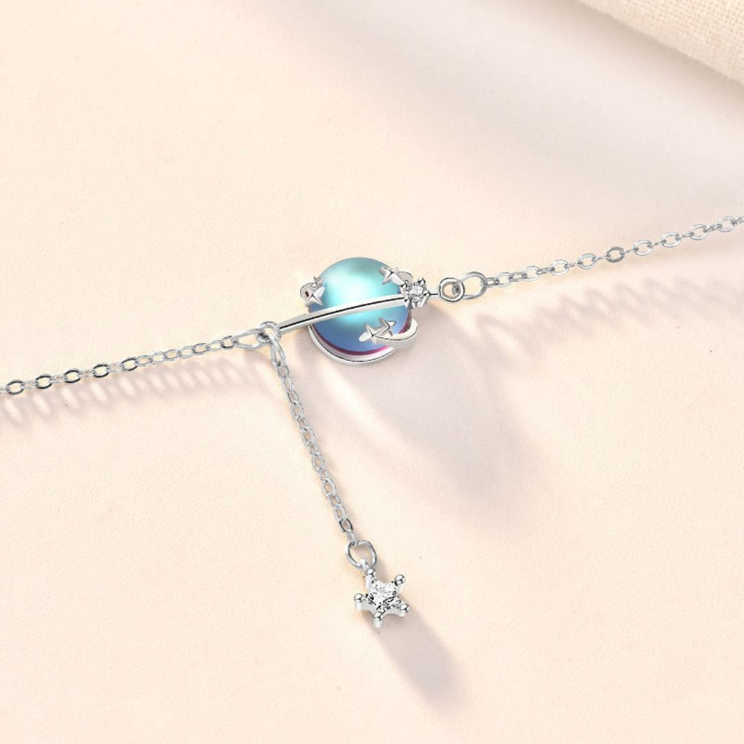 Moon Orbit Chain Bracelet
