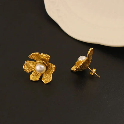 As Pretty as Golden Flower Earring