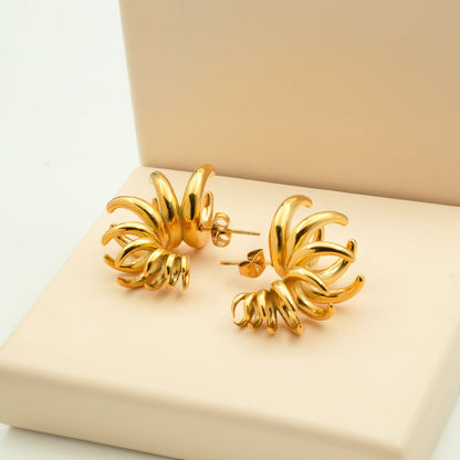 As Pretty As Gold Earrings