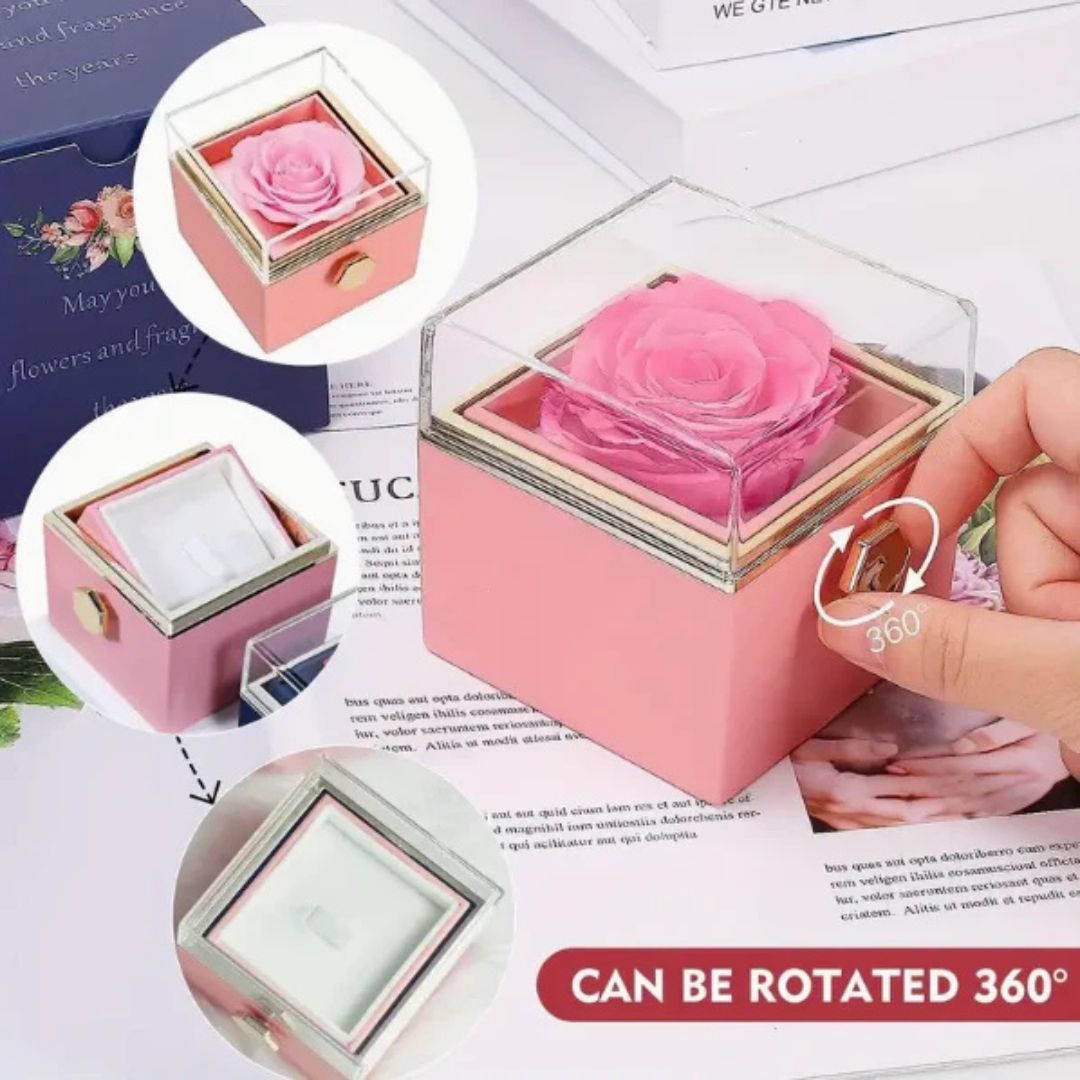 Rotating Valentine Ring Box