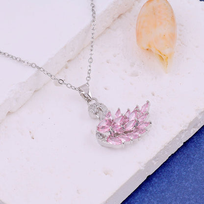 Lovey Dovey Swan Necklace