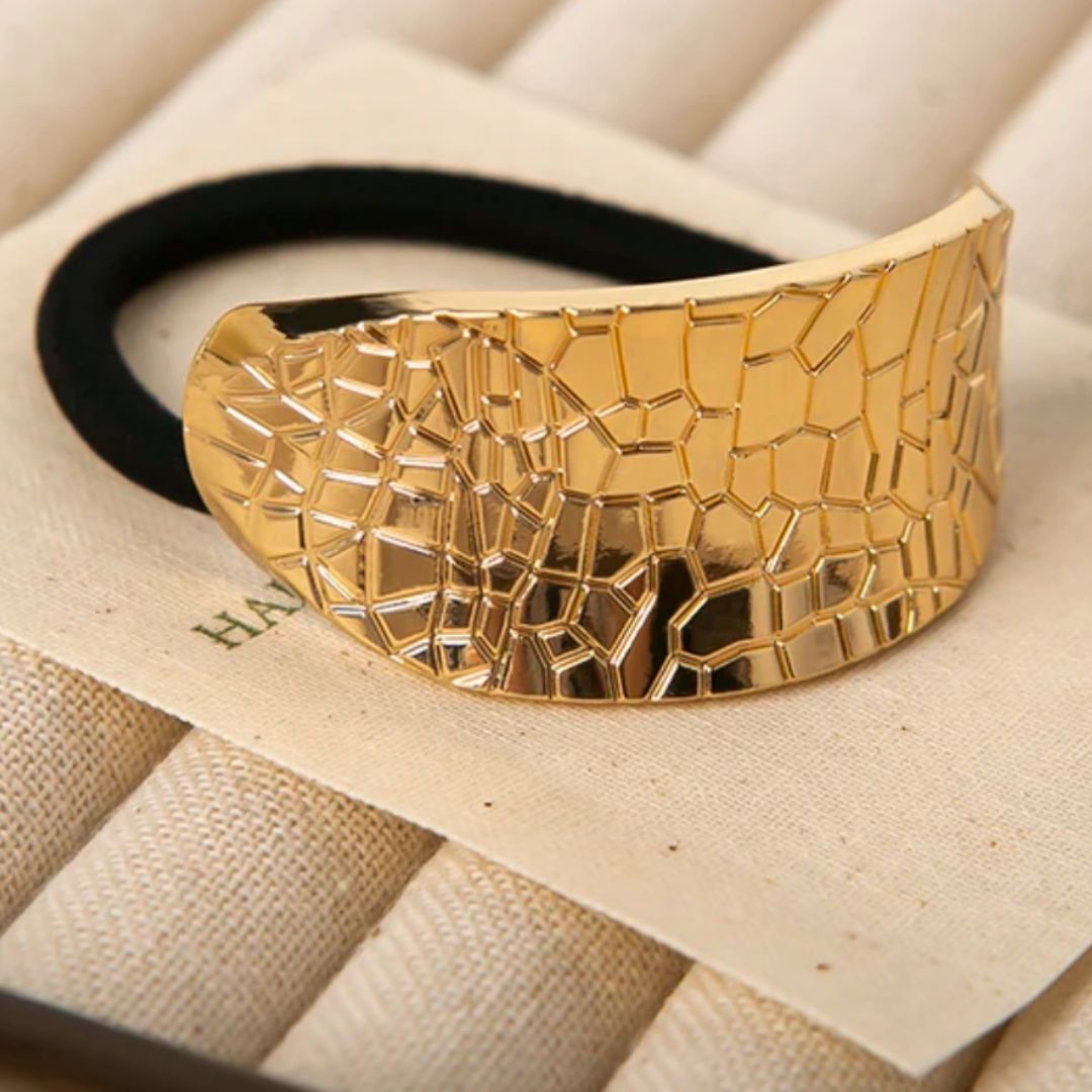 Geometric Ponytail Hair Tie