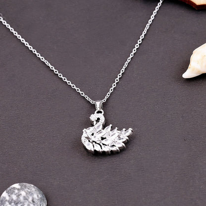 Lovey Dovey Swan Necklace