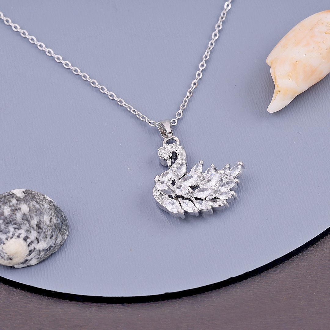 Lovey Dovey Swan Necklace