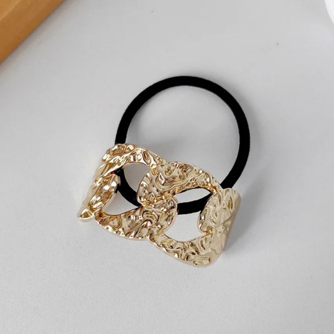 Chic Metal Hair Tie