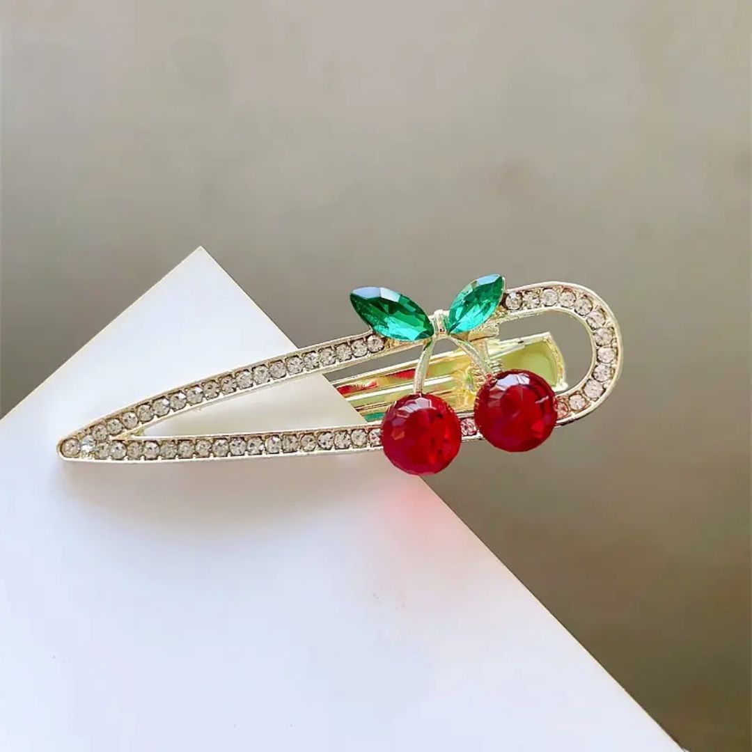 Sweet Cherry Hair Clips