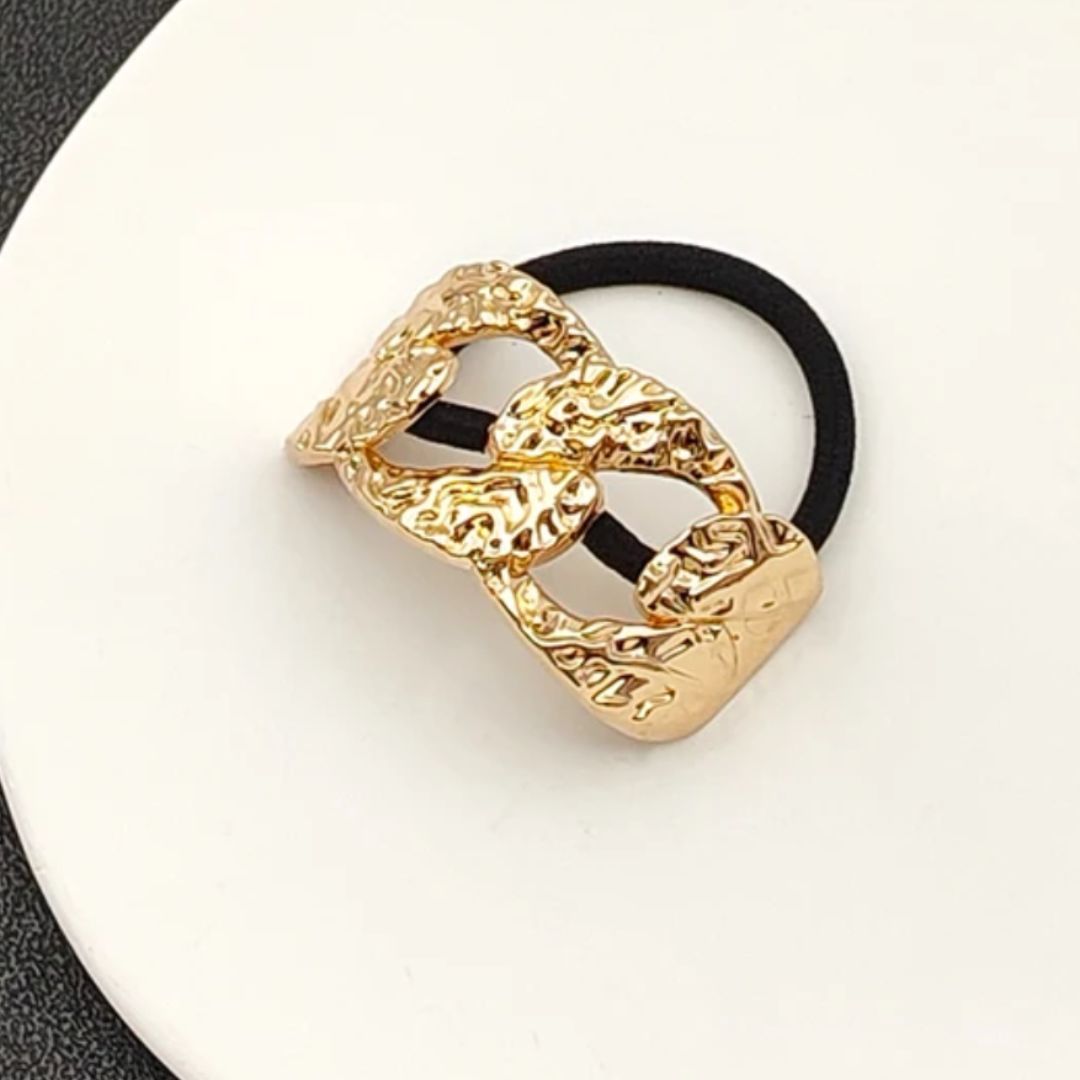Chic Metal Hair Tie