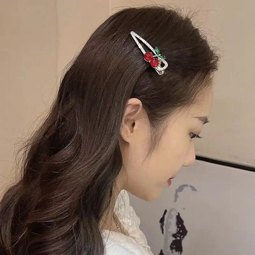 Sweet Cherry Hair Clips