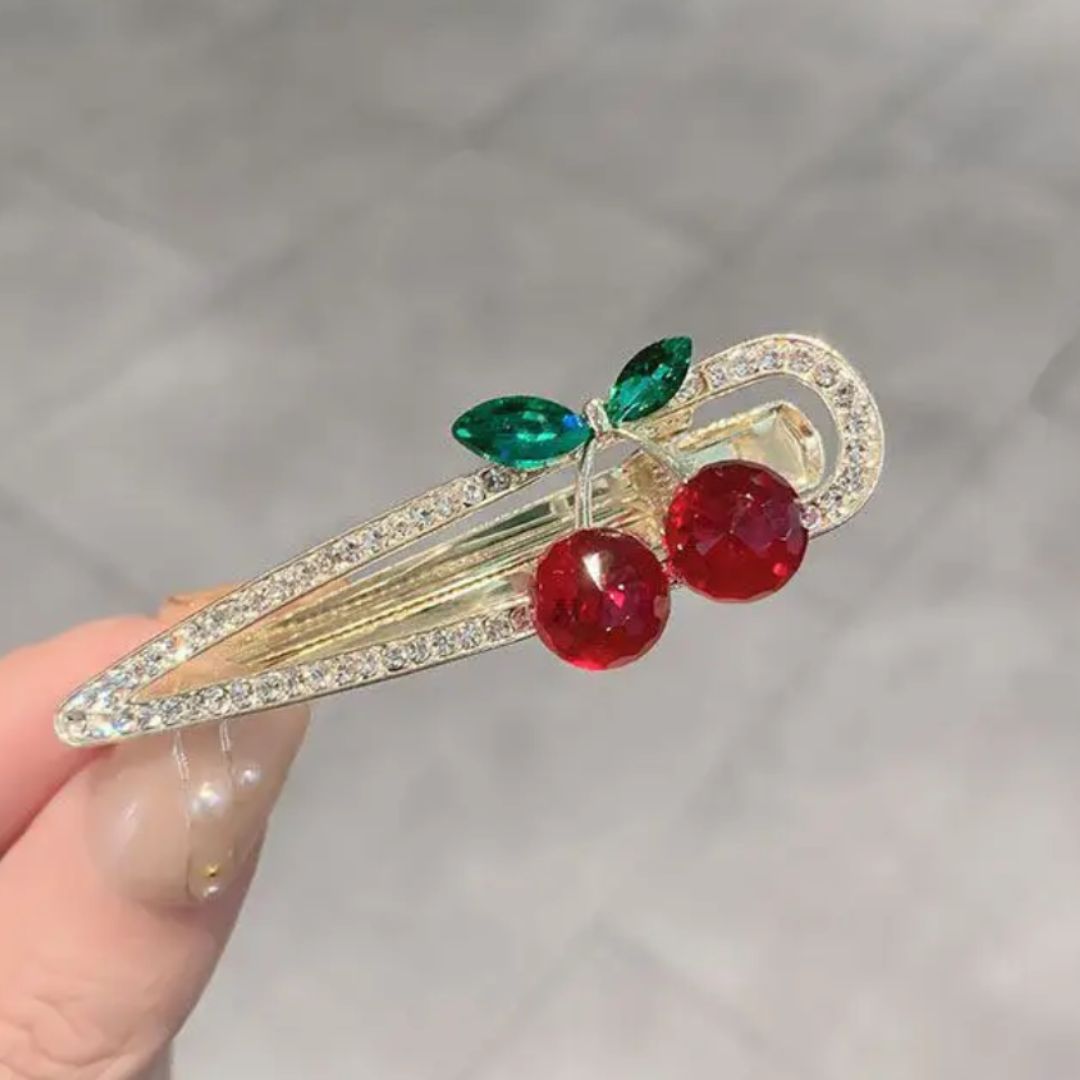 Sweet Cherry Hair Clips