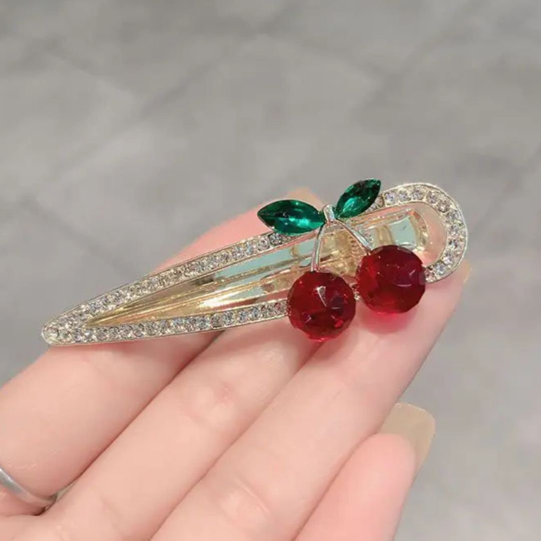 Sweet Cherry Hair Clips