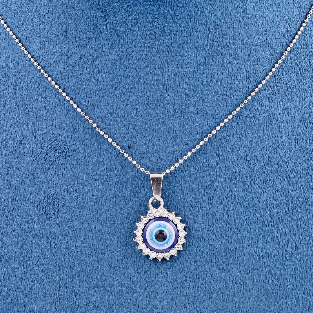 Not So Basic Evil Eye Necklace