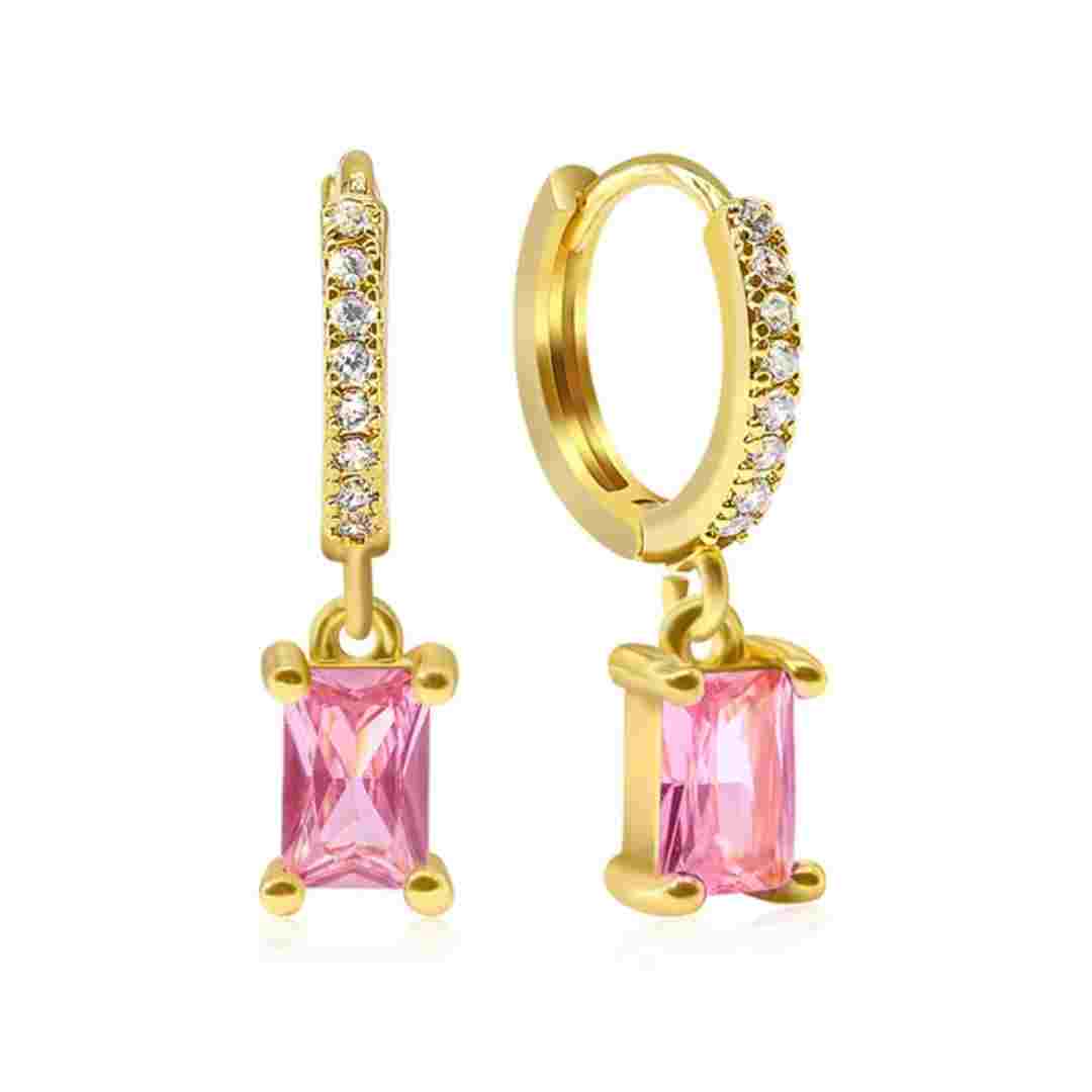 Dazzle  Huggies Hoops Earring