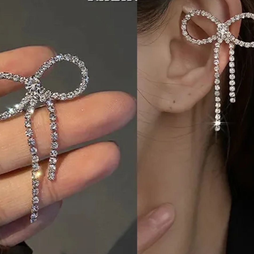 Midnight Rose Earring