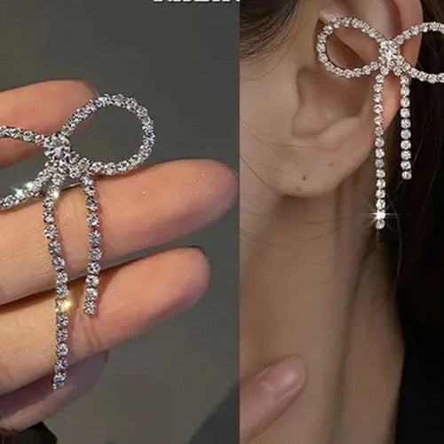Midnight Rose Earring