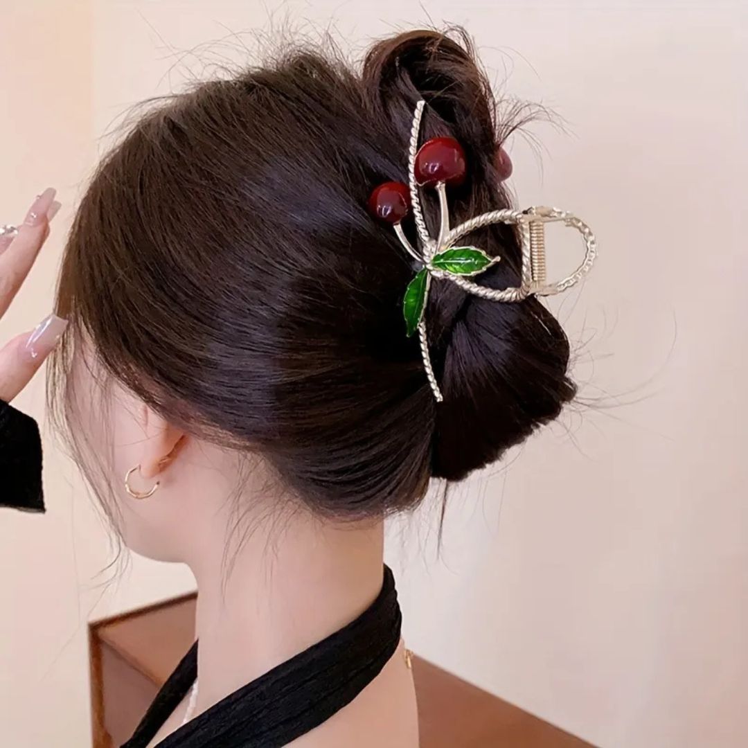 Cherry Blossom Hair Claw