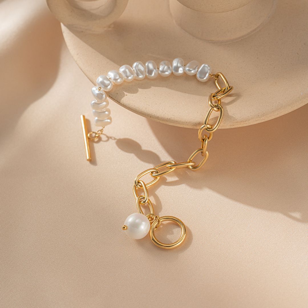 Ivory Pearl Bloom Bracelet